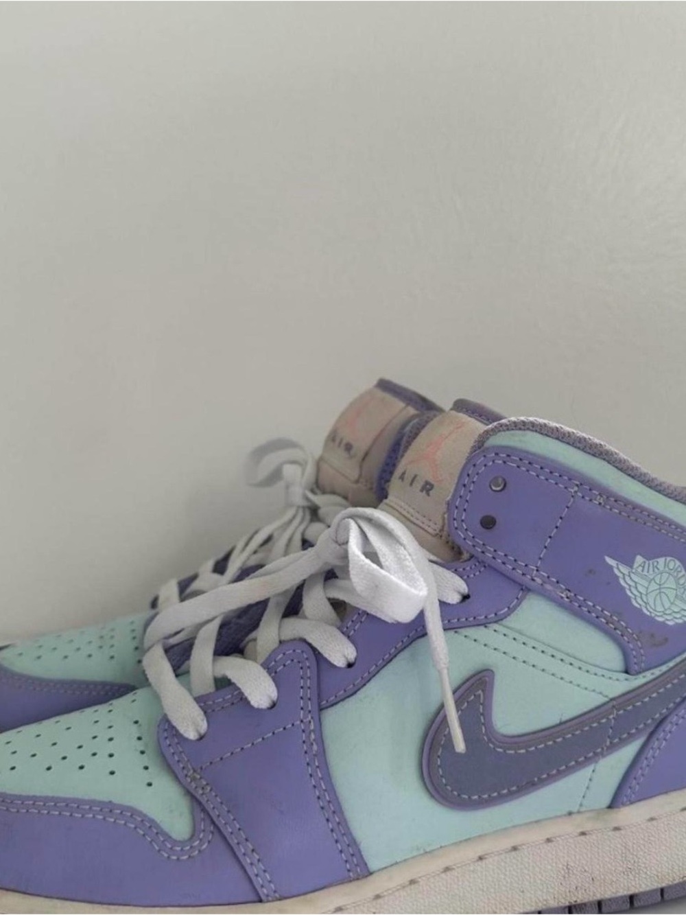 Nike Air Jordan’s 1 Mid ‘purple pulse’ sneakers